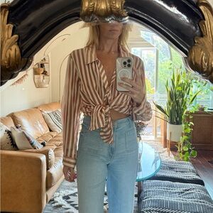 Striped Blouse ZARA